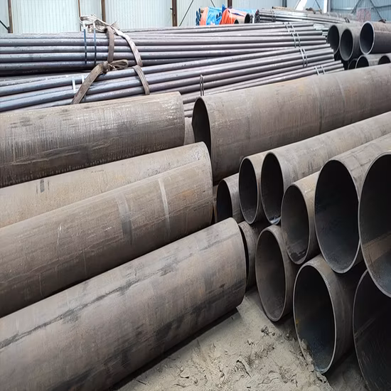 ASME A53 API 5L ERW Spirale/geschweißt/nahtlos/verzinkt/rostfrei/schwarz/rund/quadratisch Kohlenstoffstahlrohr mit Fabrikpreis-Flussstahlrohr