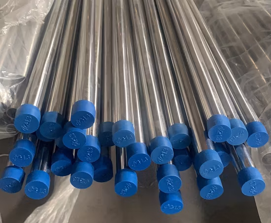 Warm/kaltgewalzt 201 304 316 316L 430 Polierter Haaransatzspiegel Wellbeständiger Edelstahl Nahtloses Rund-/Quadratrohr/Rohr 2b Ba